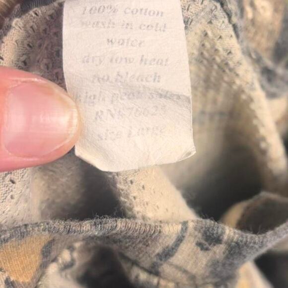 Sasquatch vintage camo long sleeve pocket tree - Picture 5 of 5